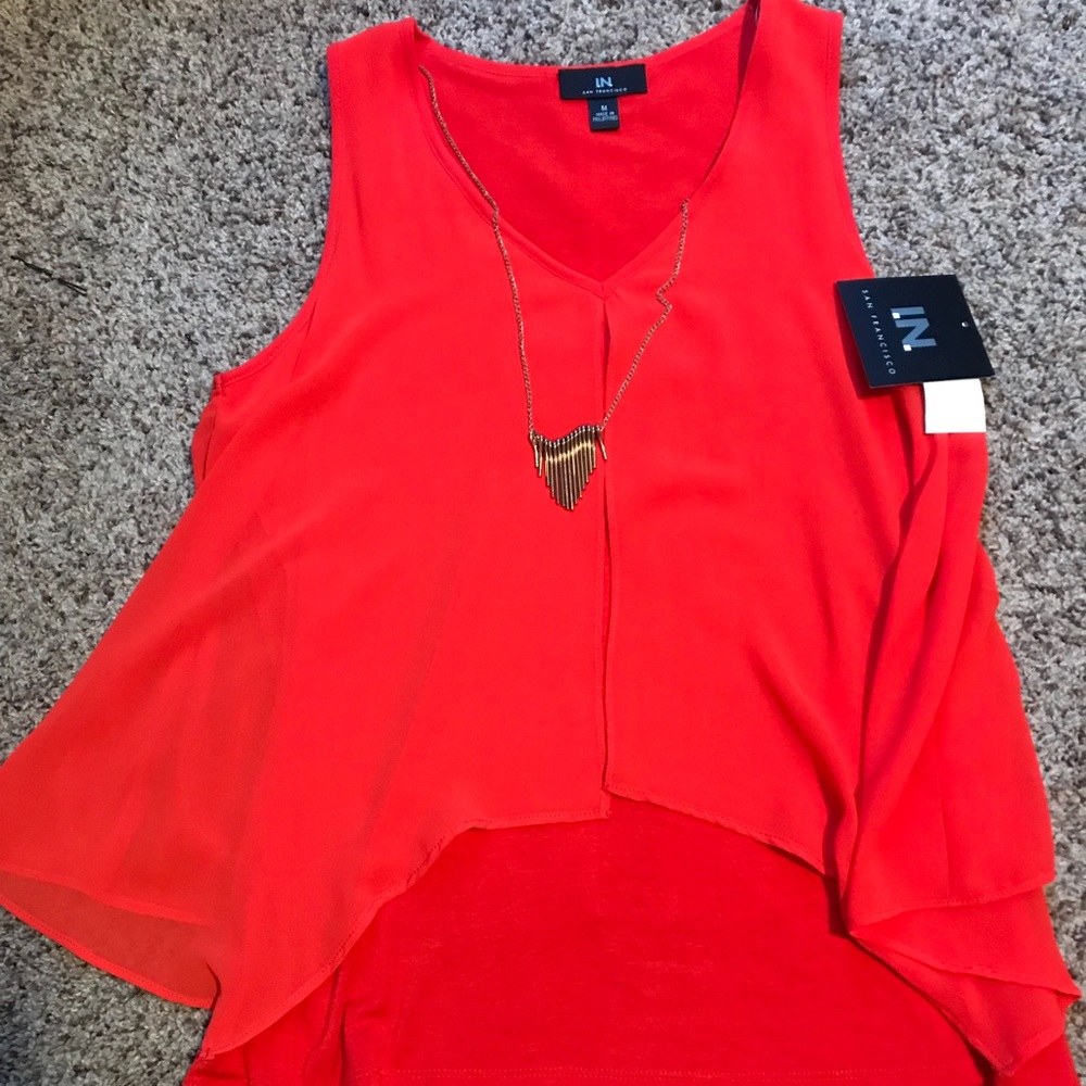I.N. San Francisco Flowy Top
